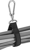 Image of ProductInUse. Front orientation. Hook and Loop Straps. Mountable Hook and Loop Straps, Carabiner Mount, Straps with 360° Rotation.