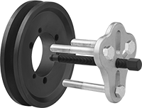 Image of Product. Front orientation. Gear and Bearing Pullers. Adjustable Face-Grip Gear and Bearing Puller Sets.