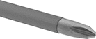 Image of Specification. Front orientation. Slim Insulated Shaft. Electrical Insulating Screwdrivers.