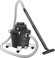 Image of Product. Front orientation. Vacuum Cleaners. Quick-Switch Plug-In Wet/Dry Vacuum Cleaners.