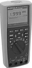 Image of Product. Front orientation. Multimeters. Fluke Data-Logging Multimeters.