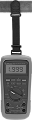 Image of ProductInUse. Front orientation. Multimeter Hangers.