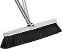 Image of Product. Front orientation. Brooms. Low-Clearance Push Brooms for Semi-Smooth Surfaces.