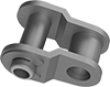 Image of Product. Adding-and-Connecting Link. Front orientation. Roller Chain and Links. Hollow-Pin Roller Chain and Links, Adding-and-Connecting Links.