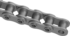 Image of Product. Front orientation. Roller Chain and Links. Hollow-Pin Roller Chain and Links, Chain.