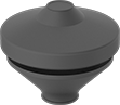 Image of Product. Front orientation. Grommets. Wet-Environment Sealing Grommets, Style A.