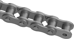 Image of Product. Front orientation. Roller Chain and Links. Low-Maintenance Roller Chain and Links, Chain.