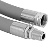 Grease- and Oil-Resistant Hot-Water Hose with Fittings