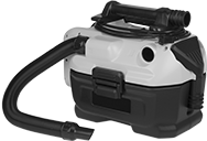 Image of Product. Front orientation. Vacuum Cleaners. Battery-Powered Wet/Dry Vacuum Cleaners.