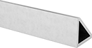 Image of Product. Front orientation. Aluminum. Ultra-Weldable 6005 Aluminum Triangular Tubes.