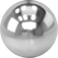 Image of Product. Front orientation. Nickel. Extra-Strength Corrosion-Resistant K500 Nickel Balls.