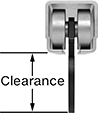 Image of Product. Front orientation. Contains Annotated. Trolleys. Trolleys for Tool Balancers.