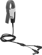 Image of Product. Current Clamp. Front orientation. Test Leads. Fluke Current-Sensing Test Leads, Current Clamp.