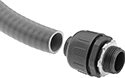 Image of System. Front orientation. Conduit and Fittings. Liquid-Tight Flexible Plastic (LFNC-B) Conduit and Fittings.
