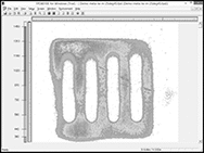 Image of Product. Front orientation. Contains Border. Paper Pressure Analyzers. Windows Compatible Software.