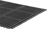 Image of Product. Front orientation. Floor Mats. Grease-Resistant Interlocking Drainage Floor Mats.