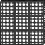 Image of Product. Shown Interlocked. Top orientation. Floor Mats. Grease-Resistant Interlocking Drainage Floor Mats.