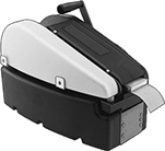 Image of System. Front orientation. Tape Dispensers with 70 fl. oz. Tank. Tape Dispensers for Water-Activated Packaging Tape.