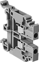 Image of Product. Front orientation. Terminal Blocks. Space-Saving Modular DIN-Rail Mount Terminal Blocks, Terminal Blocks with Screw-Clamp Terminals.