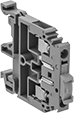 Image of Product. Front orientation. Terminal Blocks. Modular DIN-Rail Mount Terminal Blocks, Disconnect Terminal Blocks with Screw-Clamp Terminals.
