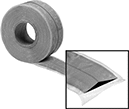 Image of Product. Front orientation. Contains Inset. Electrical Tape. High-Temperature Self-Fusing Silicone Electrical Tape, Tapered Profile.