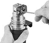 Image of ProductInUse. Front orientation. Tungsten Electrode Grinders.