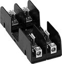 Image of Product. Front orientation. Fuse Blocks. Fuse Blocks for UL Class Fuses, For 2 Fuses, Box-Lug-Terminal Wire Connection.