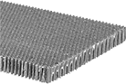 Image of Product. Front orientation. Aramid. Flexible Aramid Honeycomb Cores.