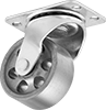 Cart-Smart Casters with Metal Wheels