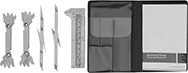 Image of Product. Front orientation. Thread Size Identifiers. Thread Identifier Sets.