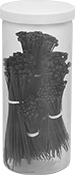 Image of Product. Front orientation. Cable Ties. Cable Tie Assortments, Assorted by Size, 500 Pieces.