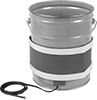 Adjustable-Diameter Wraparound Heaters for Pails and Drums