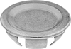 Image of Product. Front orientation. Electrical Enclosure Plugs. Knockout Plugs for Enclosures, Snap In.