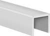 Image of Product. Front orientation. Edge Trim. Stainless Steel Edge Trim, Style 1.