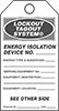 Lockout/Tagout Management Tags