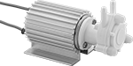 Image of Product. Front orientation. Gear Pumps. Harsh-Environment Compact Constant-Flow-Rate Gear Pumps for Water and Oil.