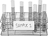 Write-On Labels for Wire Racks