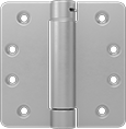 Image of Product. Front orientation. Hinges. Entry Door Template Spring Hinges, Round Corner.
