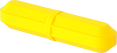 Image of Product. Front orientation. Stirring Bars. Octagon, Yellow.