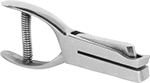 Image of Product. Front orientation. Paper Hole Punches. 1-Hole Punch with Spring-Loaded Handle.