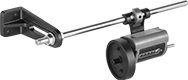 Image of Product. Front orientation. Measuring Wheels. Flat-Material Measuring Wheels, 1 Wheel.