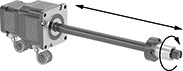 Image of Product. Front orientation. Contains Annotated. Electric Actuators. Multi-Axis Stepper Motor Electric Actuators.