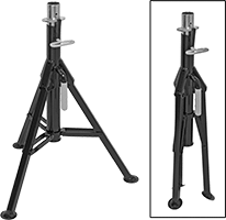 Image of Product. Style D. Front orientation. Contains Inset, MultipleImages. Material Support Stands. Build-Your-Own Tripod Material Support Stands, Stands, Tripod Stand, Style D.