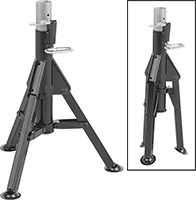 Image of Product. Style E. Front orientation. Contains Inset, Border, MultipleImages. Material Support Stands. Build-Your-Own Tripod Material Support Stands, Stands, Tripod Stand, Style E.