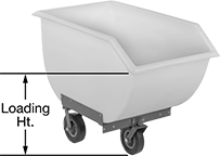 Image of Product. Front orientation. Contains Annotated. Dump Trucks. Dump Trucks, Style E.