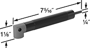 Image of Product. Front orientation. Contains Annotated. Drill Head Adapters. Tight-Clearance Right-Angle Drill Head Adapters.