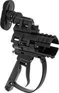 Image of Product. Front orientation. Abrasive Blaster Safety Switches. Easy-Hold Abrasive Blaster Safety Switches, Air Powered, Trigger Actuator.
