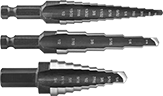 Image of Product. Front orientation. Drill Bits. Step Drill Bit Sets.