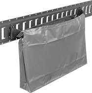Image of Product. Front orientation. E-Track Storage Bags.