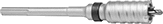 Image of Product. Front orientation. Drill Bits. Core Drill Bits for Masonry and Concrete, SDS-Max Shank for Hammer and Rotary Drilling.